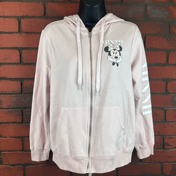 Disney‎ Minnie Mouse Hoodie Woman's Punk Small - Picture 1 of 6